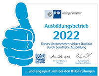 Logo Ausbildungsbetrieb 2022